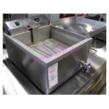 1X, OMCAN ELEC. DONUT FRYER C/T 18"X21" 120V