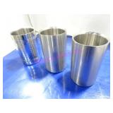 LOT, 8PC INSULATED S/S WINE BOTTLE HOLDERS