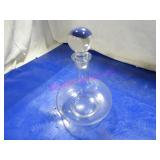 LOT, NEW 6PC VIOL DECANTER W/ BALL STOPPER