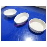 LOT, 40 PCS ASST SIZE/STYLE SIDE BOWLS
