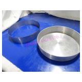 LOT, 11PC 10.25"D ALUM CAKE PANS/ROUNDS