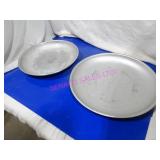 LOT, 15PCS ASST SIZE HANDLE-LESS S/S PAN NOTE