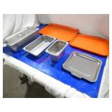 LOT, 16PCS ASST SIZE INSERTS & TRAYS  NOTES!