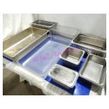 LOT, 26PC ASST SIZE S/S & PLASTIC INSERTS NOTES