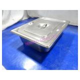 LOT, 17PCS S/S 1/2 SIZE INSERTS W/ 4 LIDS