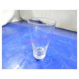 LOT, 17PCS NESPRESSO HANDLELESS COFFEE GLASS NOTE