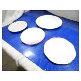 LOT, 4BOX(23PC) V&B ASST SIZE FLAT PLATTERS