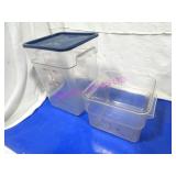 LOT, 4PC ASST SIZE INGREDIENT MEASURE BINS NOTE