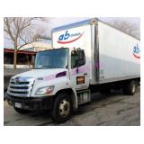 1X, 2016 HINO MODEL 268 26' STRAIGHT TRUCK NOTES!