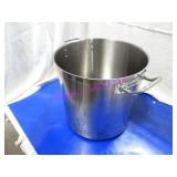 LOT, 2PCS 14'DX13.5'T S/S STOCK POTS