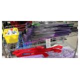 LOT, 49 PCS. ASST GOLF CLUBS W/ BALLS NOTES!