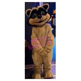 RACOON PLUSH MASCOT COSTUME