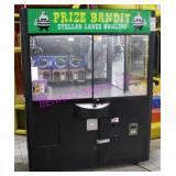 PRIZE BANDIT CLAW GAME, 60"X36"X76"