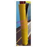 1X, YELLOW PILLAR COVER 72"H