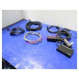 LOT, 6PC, 2 CAT5e HDMI EXTENDER & 4 HDMI CORDS