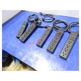 LOT, 5 PCS INSIGNIA 4 OUTLET POWER BAR