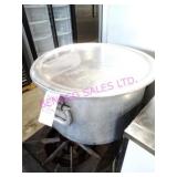 1X, 29"D X 16"T H.D. ALUM STOCK POT W/ LID
