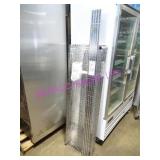 1X, 60"X18"X74"T 4 SHELF COATED WIRE RACK