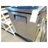 1X, TRUE TWT-27F-HC 1DR S/S PORTA U/C FREEZER