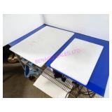 LOT, 5 PCS ASST SIZE RESIN CUT BOARDS  NOTES