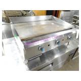 1X, 36"X29" BLUE FLAME T/T S/S GRIDDLE