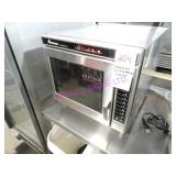 1X, AMANA RC1752 S/S T/T COMM. MICROWAVE