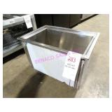 1X, 20.5"X13.5" S/S ICE WELL
