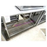 1X, 50"X24" STAINLESS STEEL TABLE W/ WIRE U/S