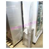 1X, 36"X18"X74"T 4 SHELF CHROME WIRE RACK