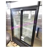 1X, 47"X48" TRUE 2 GLASS DR DISPLAY COOLER
