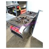 1X, 44"X18" OMCAN S/S DOUBLE STOCK POT BURNER