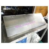 1X, 31"X11" STAINLESS STEEL WALL SHELF