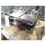 1X, OMCAN 19937 S/S T/T DOUBLE PANINI GRILL