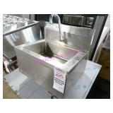 1X, OMCAN S/S KNEE OPERATED HAND WASH SINK