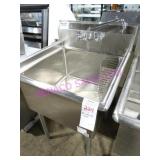 1X, 29" 1 WELL S/S SINK