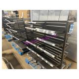 LOT, GONDOLA STORE SHELVING