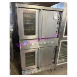 1X, BLODGETT DOUBLE DECK CONVECTION OVEN - NAT GAS