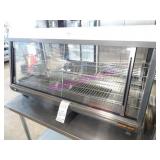 1X, 47" NEW AIR 2 SHELF T/T HOT DISPLAY CASE