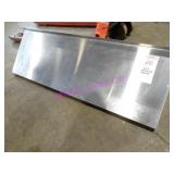 1X, 48"X16" STAINLESS STEEL WALL SHELF