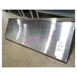 1X, 48"X16" STAINLESS STEEL WALL SHELF