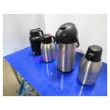 LOT, 7PC ASST INSULATED DRINK JUGS/THERMOS