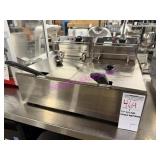 1X, ELECTRIC DOUBLE TABLE TOP DEEP FRYER 115V