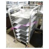 1X, 20.5"X44"T 6 TRAY SLOT PORTA ALUM TRAY RACK