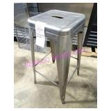 13X, METAL BACKLESS BAR STOOL