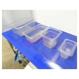 LOT, 33PC ASST SIZE PLASTIC INSERT  NOTES