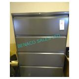 1X, HON, 4 DOOR FILE CABS METAL, NO KEYS