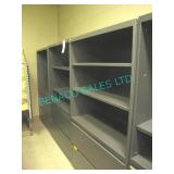 3X, FILING CAB+3 SHELFS