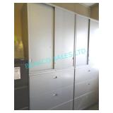 1X, AURORA FILE CABINET, TOPS+ BOTTOM,N/KEY