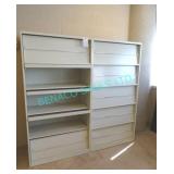 2X, AURORA,36"x69"x18", BOOKLET DISPLAY CABS,