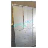 1X,METAL CABINET (UNLOCKED, NO KEYS), 85"x36"x18"